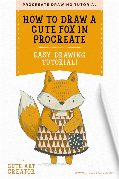 Image result for Cute Fox Drawing Tutorial