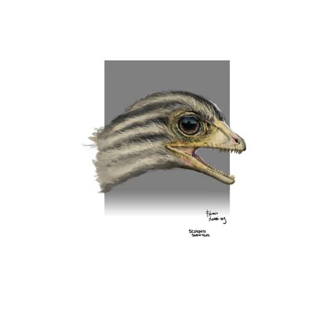 ArtStation - Scipionyx Samniticus - reconstruction study