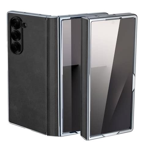 Case Galaxy Z Fold 7 | QXC YABUDA Leather Phone Case | Military-Grade ...