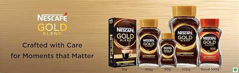 Nescafe Gold Blend Premium Imported Coffee Powder, (15g, Pack of 3 ...