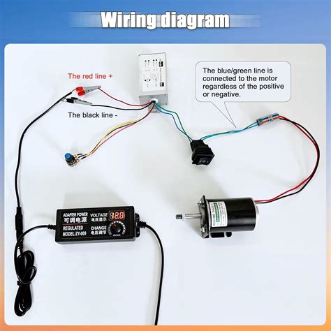 HUSETOO 12-24V DC Motor Speed Controller Kit, 3500-7000 RPM, India | Ubuy