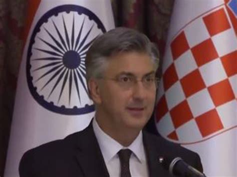 "Today, India stands at vanguard of global progress": Croatian PM ...