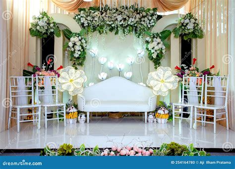 Wedding Backdrop. Wedding Decorations. Stock Photo - Image of ...