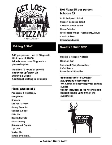 Get Lost Pizza — THE BEACON DAILY