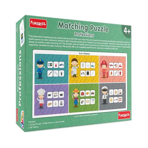 Funskool Matching Puzzle - Profession — Toycra