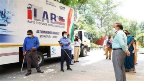 India's First Mobile Lab Launched for COVID-19 Testing in Rural Areas ...