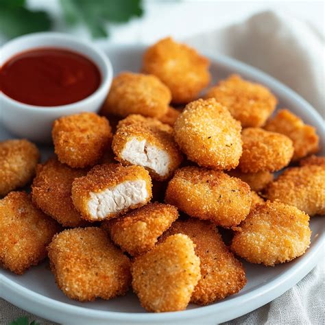 Crispy Homemade Baked Chicken Nuggets Recipe - Kid-Friendly Joy ...