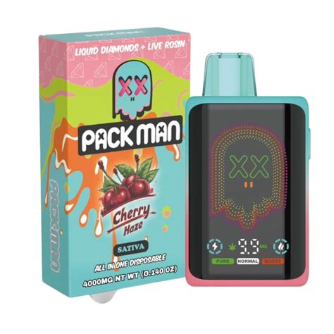 Packman 4g Disposable Vape – Cherry Haze – Malibu Hemp