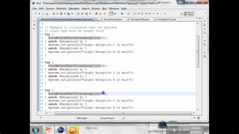 Image result for Catching Exceptions Java