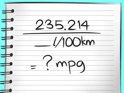 3 Ways to Convert MPG to Liters per 100km wikiHow - Pelisplay