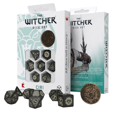 The Witcher Dice Set: Ciri - The Zireael |www.drustveneigre.rs|