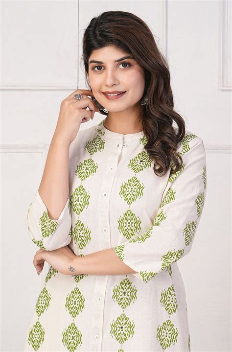 Printed Cotton Kurti For Women | Buy Kurtis at