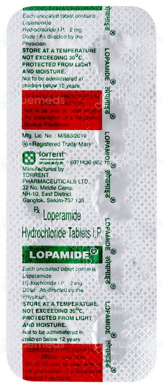 Lopamide Tablet: Uses, Side Effects, Price & Substitutes
