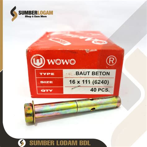 Jual BAUT BETON DYNABOLT / DINABOLT 16X111 (6240) WOWO - Kota Bandar ...