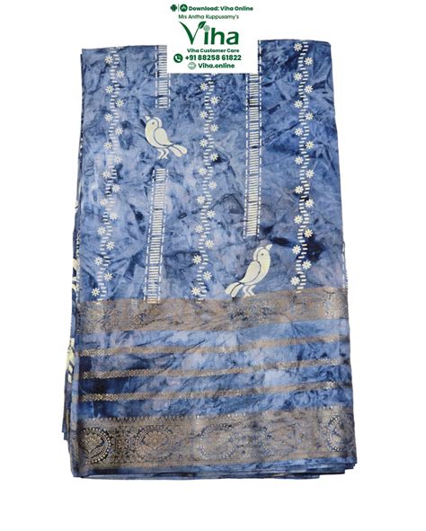 Cotton Silk Saree with Border – Viha Online