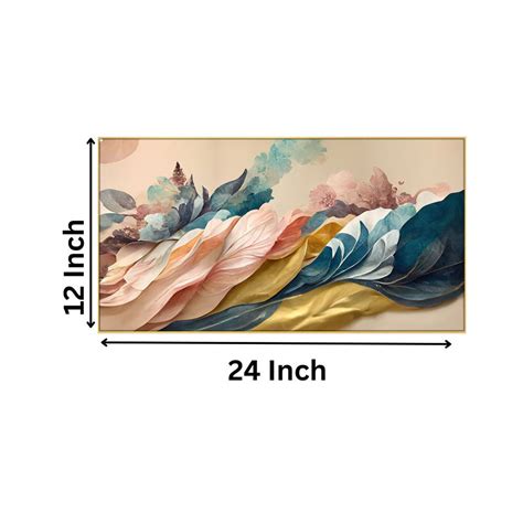 Floral Elegance: Nature's Vivid Beauty Wall Painting – Nestroots