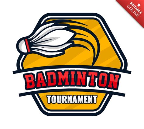 Badminton Tournament Logo 的图像结果