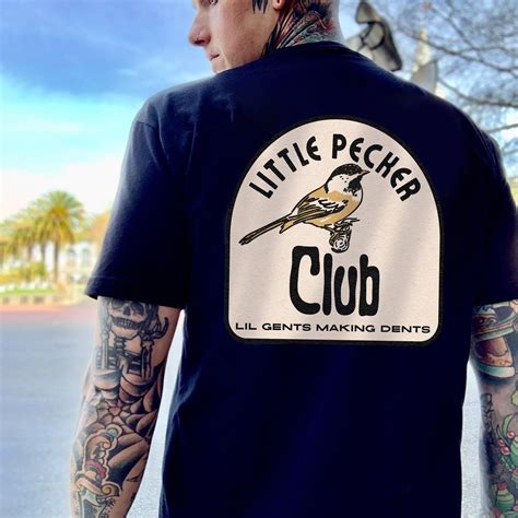 Little Pecker Club Print Men's T-shirt