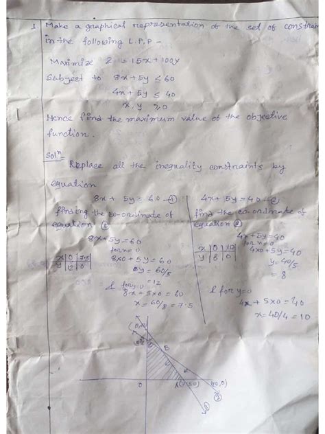 Assignment Problem in LPP 的图像结果