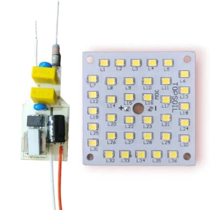 9w ACDC LED Bulb MCPCB and Driver 2 color – TOPSOIL LED