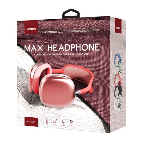 Slusalice Bluetooth Moxom MX-WL43 pink - Mob-Shop