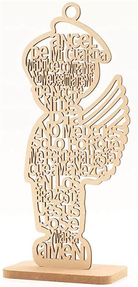 Buy 12 Guardian Angel Wings 24 inches Boy Girl Wood with Stand Laser ...