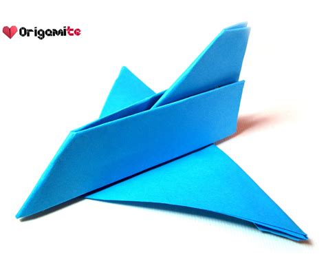 Origami Plane Easy Square Paper at Mikayla Gascoigne blog