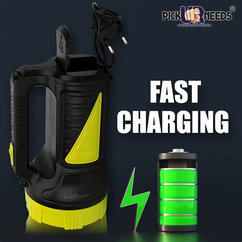 Pick Ur Needs 2 In 1 Rechargeable Long Range Emergency Search Torch Li