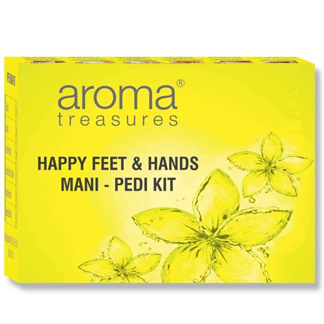 Aroma Treasures Happy Feet & Hands Manicure Pedicure Kit (33g/ml) | One ...