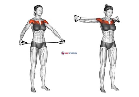 Band Warm-up Shoulder Stretch - Home Gym Review