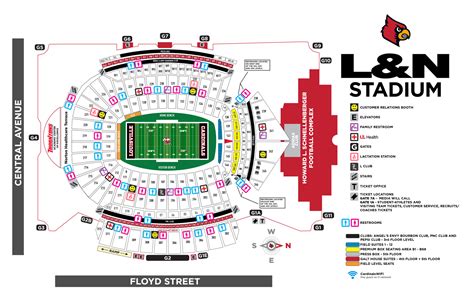 Louisville Cardinals Football Stadium Seating Chart | Cabinets Matttroy