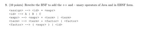Image result for Java BNF Rules