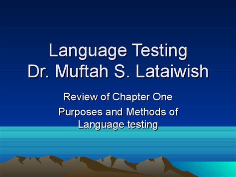 Different Methods of Language Testing 的图像结果