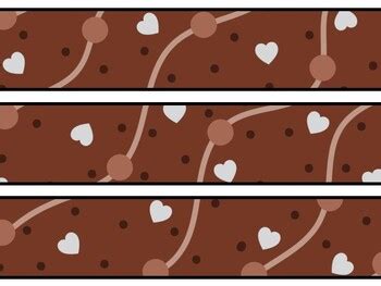 Chocolate Bulletin Board Décor Kit, Chocolate Letters, Chocolate Banner ...