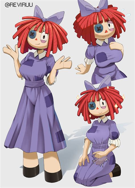 ragatha (the amazing digital circus) drawn by reviruu | Danbooru