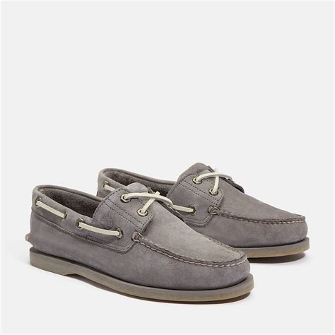 Classic Boat Shoe for Men in Grey