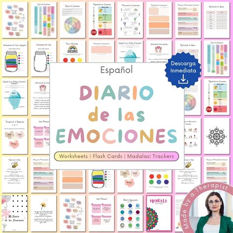 Emotions Diary in Spanish | Diario de las Emociones – Thrive Today