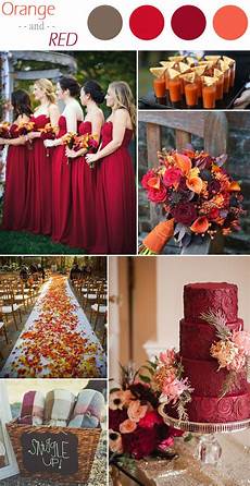 Fall Color Wedding Ideas by 6 Practical Wedding Color Combos For Fall 2015 Fall Color Wedding Ideas