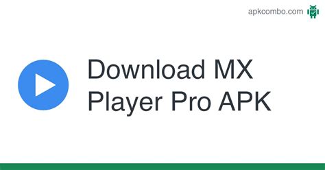 MX Player Pro APK (Android App) - Free Download