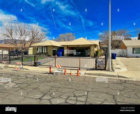 ALBUQUERQUE, NEW MEXICO, USA - March 9, 2023. Walter White home house ...