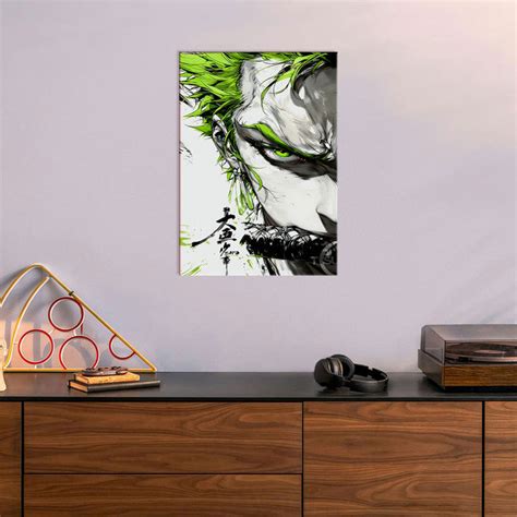 High-Quality Metal Posters - One Piece Roronoa Zoro OP27 | Vibrant ...