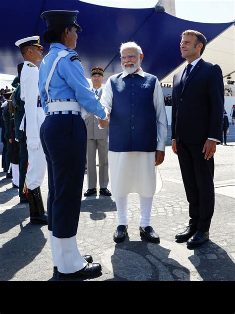 PM Modi participates in Bastille Day parade in France with Macron ...