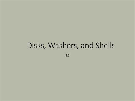 Image result for Shells vs Washers