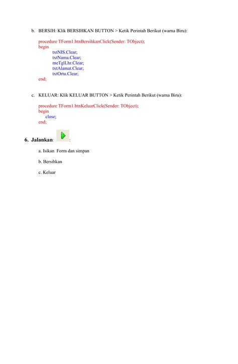 7 Delphi Tutorial 的图像结果