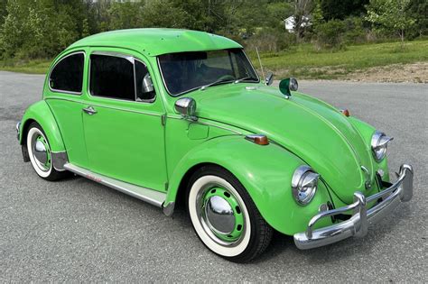 Lime Green Volkswagen Beetle