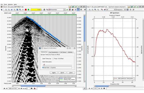 Seismic Data Processing Software 的图像结果