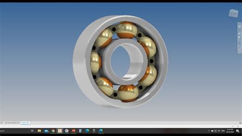 Image result for Autodesk Inventor 2020 Ball Bearing Tutorial