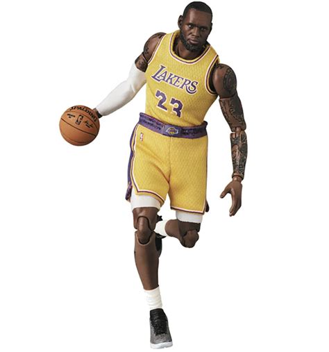 MAFEX NBA LA Lakers Lebron James Action Figure - SS21 - MX