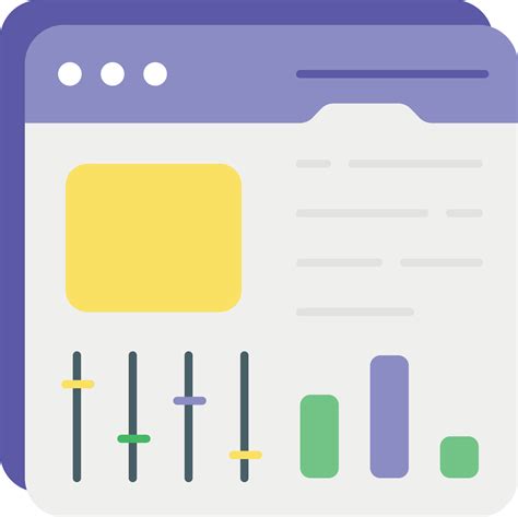 admin panel flat icon design style 28626955 Vector Art at Vecteezy