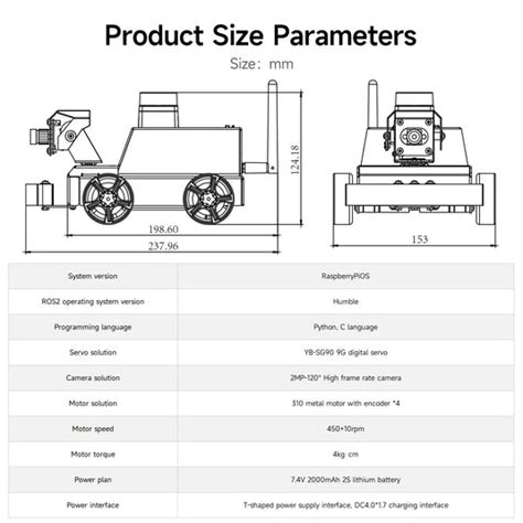 MicroROS-Pi5 ROS2 Robot Car for Raspberry Pi 5 (ROS2-HUMBLE + Python3 ...